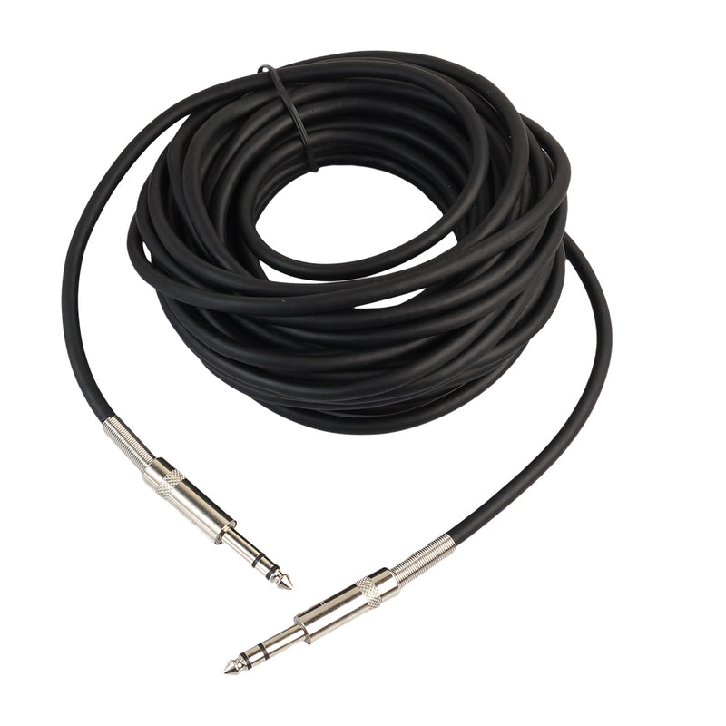 REXLIS 3044 1/ 1.8/ 3M 6.35 Stereo Male To Male Electric Guitar Audio Cable