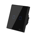 SONOFF T3 EU/US/UK AC 100-240V 1/2/3 Gang TX Series WIFI Wall Switch 433Mhz RF Smart Wall Touch Light Switch For Smart Home Work With Alexa Google Home