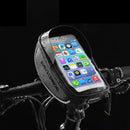 ROCKBROS 6.0 Inch Rainproof Touch Screen Reflective Cycling Bike Bicycle Frame Front Tube Phone Bag