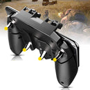 MEMO AK66 Six Finger All-in-One PUBG Mobile Game Controller Free Fire Key Button Joystick Gamepad L1 R1 PUBG Trigger for all Mobile Phone