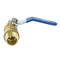 TMOK 3/8" 1/2" 3/4" Brass Ball Valves Two Piece Inline Lever Handle BSP Male x Female Thread