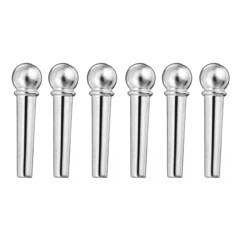 6pcs SOLO SLN-202 Brass Guitar Bridge Pins Set Guitar Instrument Parts