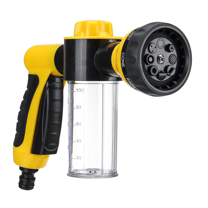 12V Portable High Pressure Electric Car Wash Washer Water Pump Sprayer Kit Foam Water Cleaning Kit