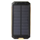 12000mAh Solar Power Bank Battery Fast Charger Dual USB SOS LED Light Compass
