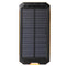 12000mAh Solar Power Bank Battery Fast Charger Dual USB SOS LED Light Compass