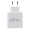 EU 5V 2.4A Dual USB Charger Power Adapter Intelligent Recognition For Smartphone Tablet PC