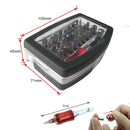 32-Piece Screwdriver Bit Set Precision Mini Screw Drivers Slotted Flat Head Hexagon Shank