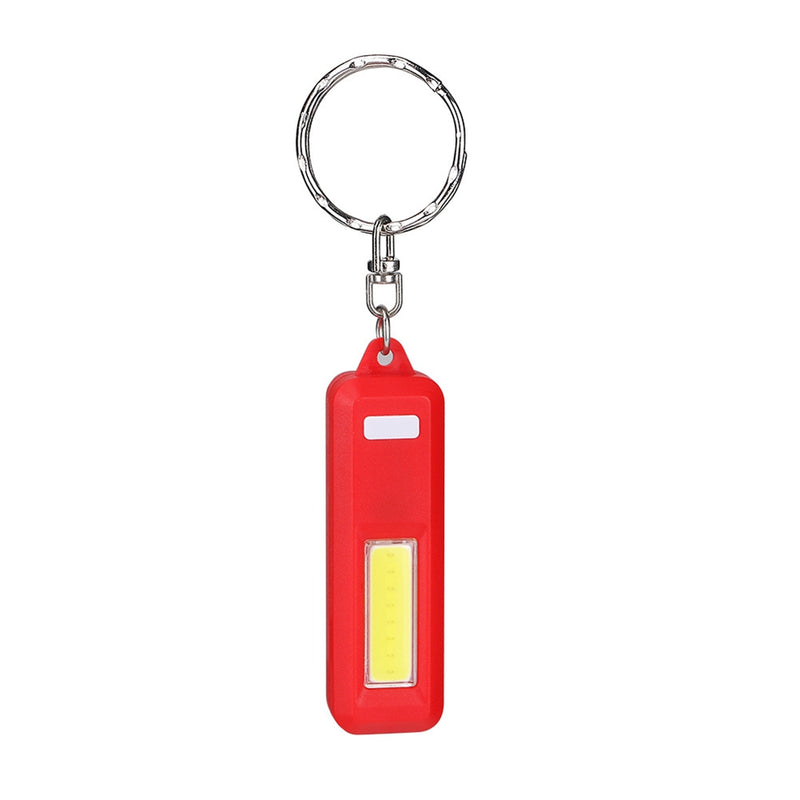 Portable Mini COB LED Keychain Camping Work Light Pocket Flashlight for Outdoor Hiking Fishing