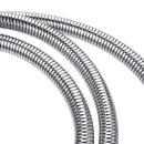 1.5m Flexible Handheld Shower Head Hose Dense Structure Stainless Steel 360 Rotatable Connector