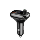 Baseus Dual USB Quick Charging 4.0 Car Charger FM Transmitter Bluetooth Car Kit LCD MP3 Player For iPhone X XS HUAWEI P30 Oneplus 7 XIAOMI MI9 MI8 S10 S10+