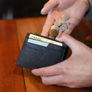 90 Fun Cowhide Leather Wallet 6 Slots Card Holder Coin Change Purse Pocket Bag Outdoor Travel from xiaomi youpin