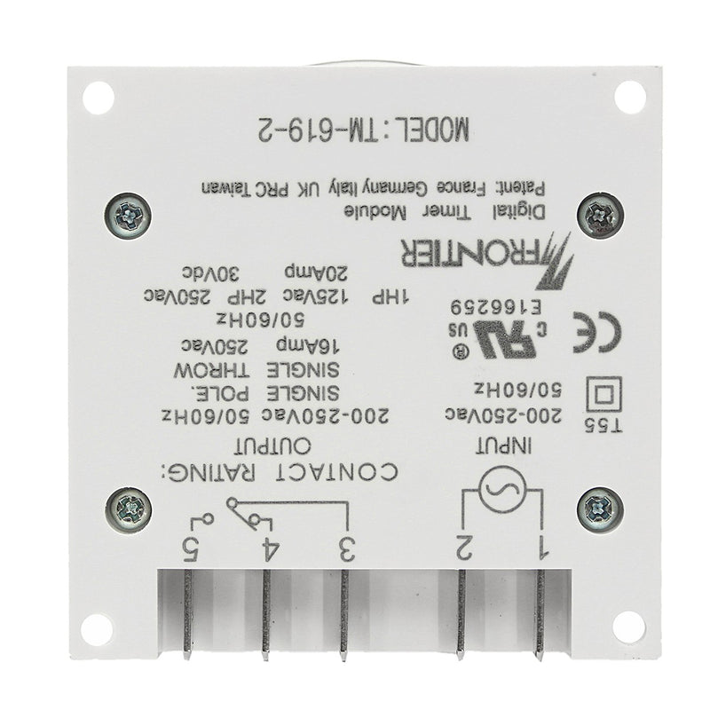 AC 220V-240V Digital LCD Power Programmable Timer Electronic Time Switch