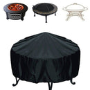 BBQ Grill Dust Protection Cover Camping Barbecue Round Cover  Waterproof UV Protector Covers