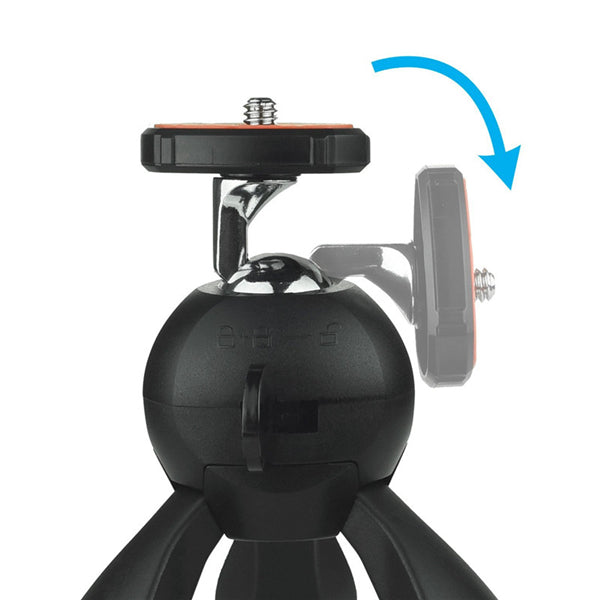 Yunteng YT-228 Mini Tripod Flexible Portable Stand Phone Holder for Phone Digital Camera SLR
