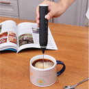 Milk Frother Electric Egg Beater USB Charging Mixer for Coffee Drink Portable