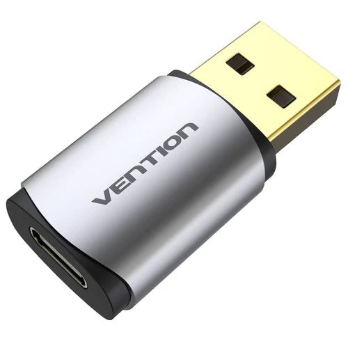 Vention CDMH0 USB 2.0 Male to Type-C 2 in 1 External Independent Sound Card For Laptop PC PS4 Surface