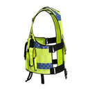 Mesh Breathable Fluorescent Yellow Safety Clothing Safety Adjustable Hi-Vis Safety Vest High Reflective Jacket Security Cloth and Pocket