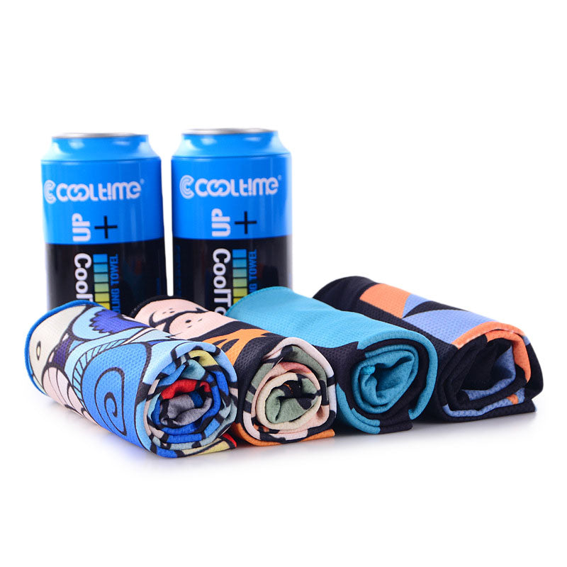 KCASA  30*100mm Cold Sense Sports Towel Running Gym Sweat-Absorbent Sweat Towel Men And Women Quick-Drying Ice Towel