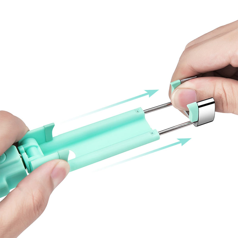 Extendable Mini All in One Wire-controlled Mini Wire Selfie Stick for Mobile Phone