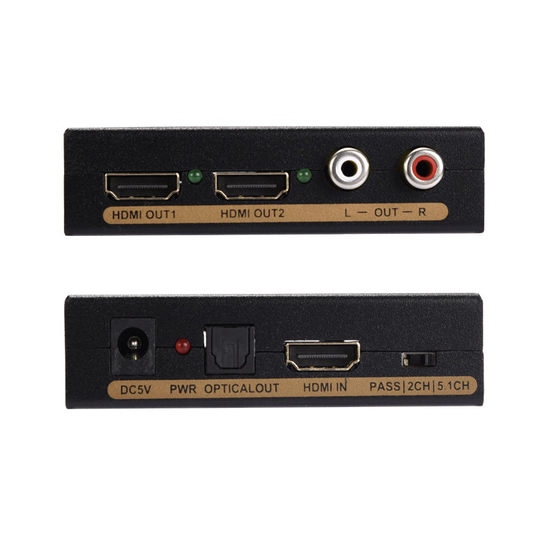 Newkeng NK-912 2 Port HDMI Audio Separator Converter