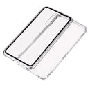 Bakeey Magnetic Adsorption Metal Tempered Glass Flip Protective Case for Xiaomi Redmi 8