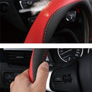 Breathable 38cm PU Leather Non-slip Car Steering Wheel Covers for Toyota/Honda/Nissan/Mazda
