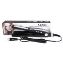 KEMEI KM-800 LED Temperature Display Shaver Instant Heat Wet Dry Ceramic Tourmaline 250V