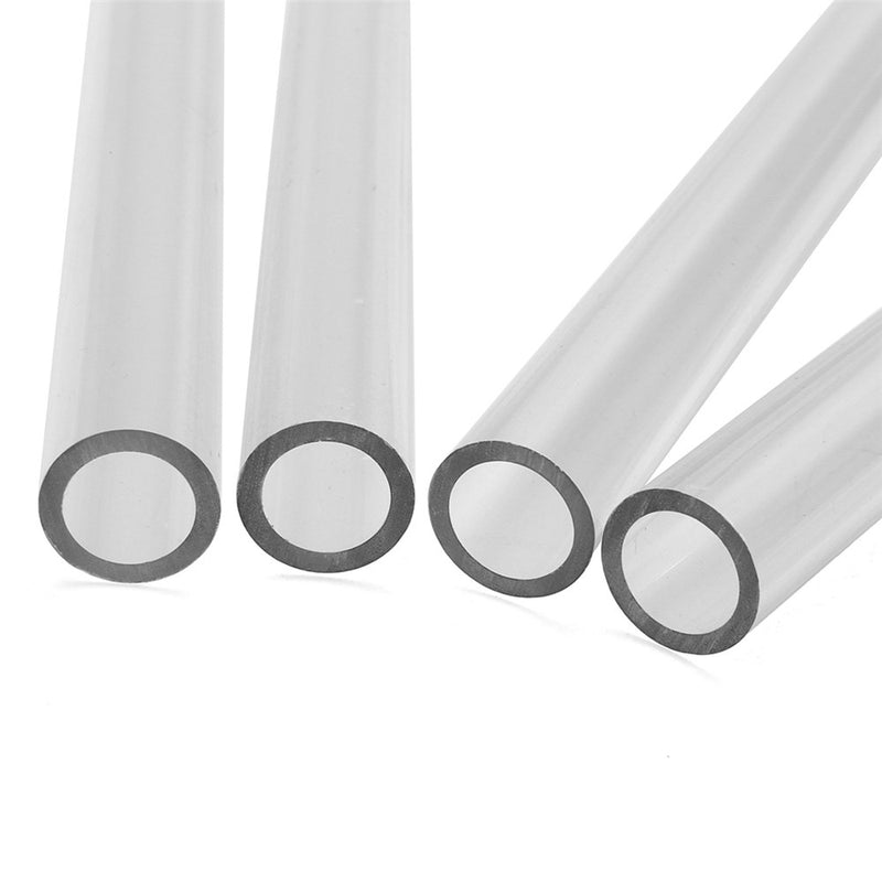 4pcs 500mm PETG Tubing Rigid Tubes Set 10/14mm Clear Bending Hard Tubes Water Cooling