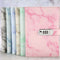 A5 Notebook Paper Vintage Leather Marbling Diary Journal with Combination Password Lock Code Notebook