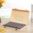 20/100PCS Rugged Wooden Coins Display Case Capsule Holder Storage Coin Collection Box