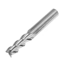 Drillpro 1-8mm HRC58 3 Flutes End Mill Cutter Tungsten Carbide CNC Milling Tool for Aluminum