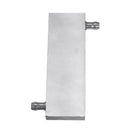 40x120x12mm Aluminum Water Cooling Block For CPU Semiconductor Cooling Radiator Heatsink