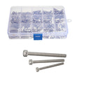 Suleve MXSS2 M2/M2.5/M3 Stainless Hex Socket Cap Head Screws Allen bolt Nut Assortment Kit 300pcs