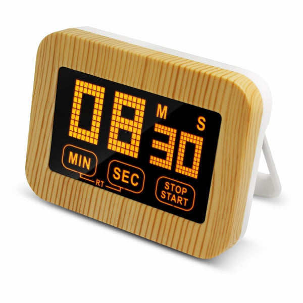 Touch Screen Timer Countdown Reminder With Backlight Electronic Fixed Clock Kitchen Timer Timing