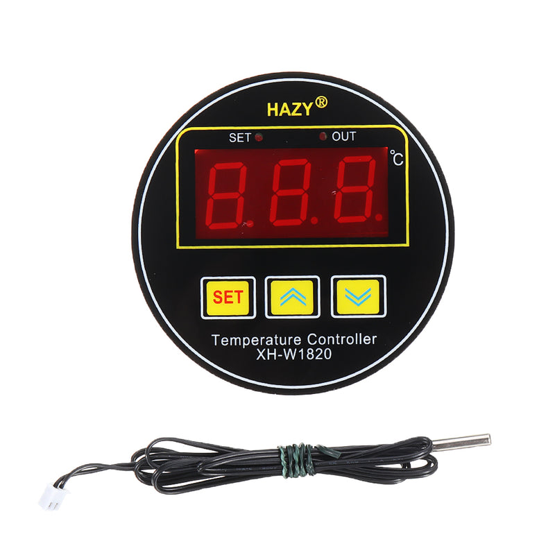 XH-W1820 DC12V/24V/AC220V High Power Intelligent Thermostat Digital Temperature Controller 30A Incubator Cooling Heating