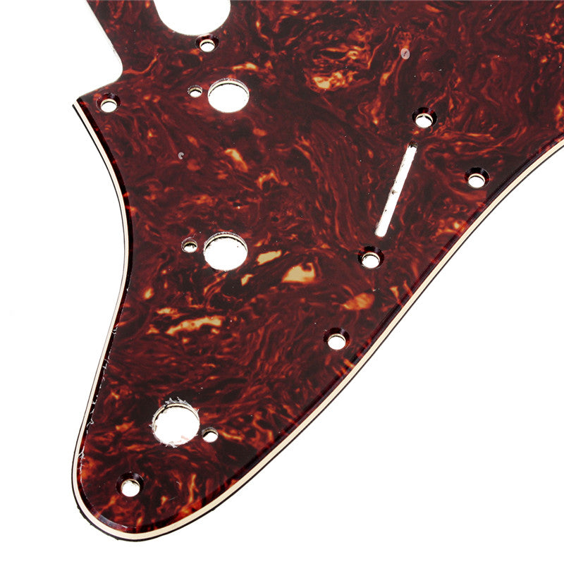 3ply Guitar Pickguard Direct Fit For USA/MEX Fender Stratocaster Strat Electric Guitar