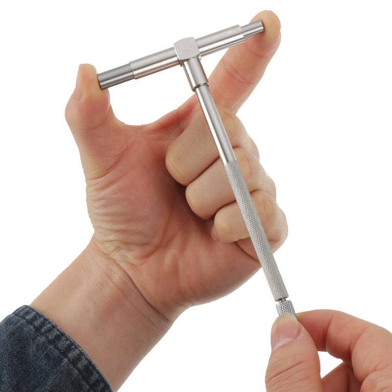 6Pcs Set 5/16- 6inch Precision Telescopic Gage Micrometer Bore Measurement Ruler Tool