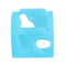 BP6 Silicone Sleeve Silicone Cover Blue Heating Block Case for 3D Printer