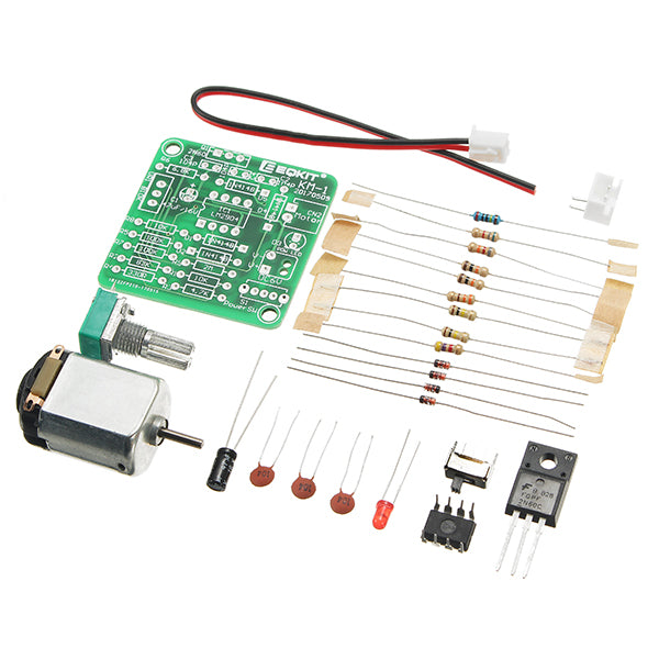 5pcs KM-1 DC 6-12V PWM Motor Speed Controller Kit DIY Motor Speed Regulator Set Sealed Potentiometer