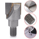 Drillpro M10 16.5-30mm Carbide Soubers Plunging Cutter Wood Cutter for Soubers Mortice Lock Fitting Jig Woodworking Tool