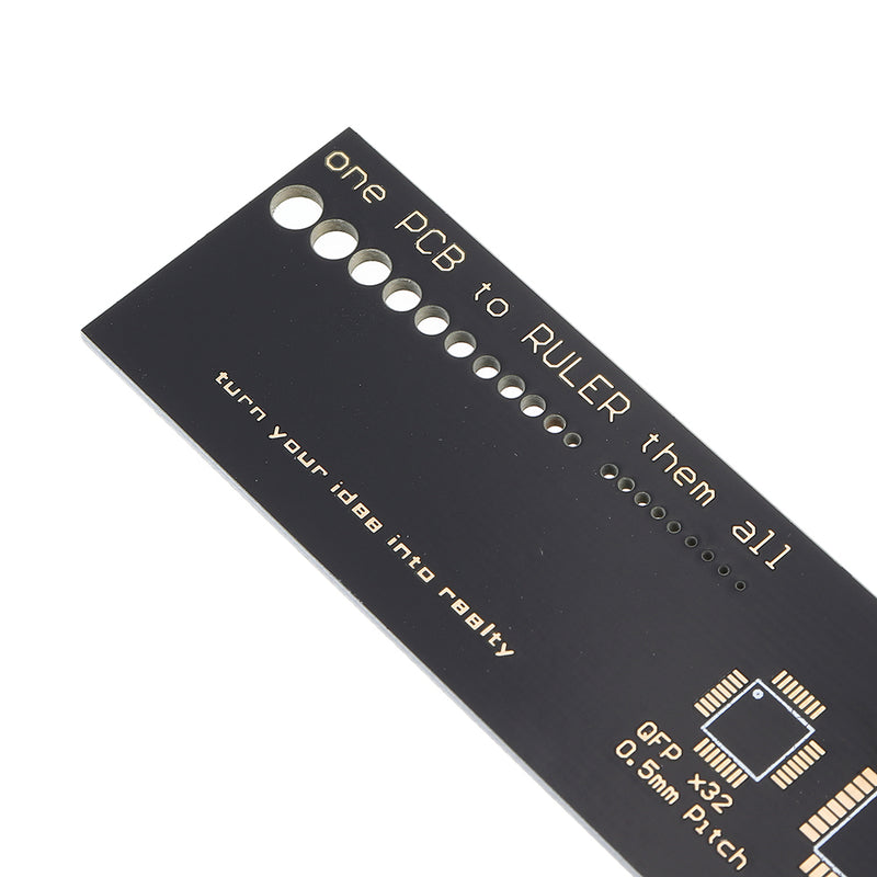 20pcs 15cm Multifunctional PCB Ruler Measuring Tool Resistor Capacitor Chip IC SMD Diode Transistor Package Electronic Stock