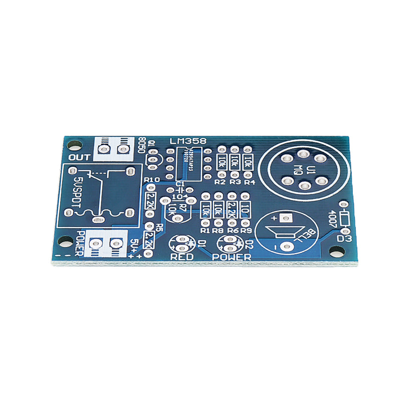 Electronic DIY Kit MQ-2 Smoke Sensor Detector Natural Gas Alarm Components Kit
