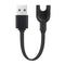 Mijobs USB Charging Data Cradle Dock Cable Charger For Xiaomi Mi Band 3 Smart Wristband
