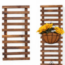 Plant Flower Hanger Holder Hanging Basket Pot Wood Climbing Rack Craft Ladder