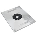 Aluminum Router Table Insert Plate 235mm x 300mm x 8mm For Wood Working Benches