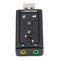 Bakeey USB 2.0 External Sound Card Channel 7.1 3.5mm Adapter Microphone Headphone Audio Interface