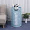 Large Oxford Cloth Laundry Basket Foldable Portable Toy Fabric Storage Bag
