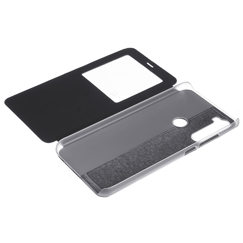 Bakeey Luxury Bumper Flip with View Window PU Leather Full Body Protective Case for Xiaomi Redmi Note 8