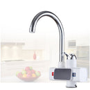 3000W 360 Tankless Digital Electric Instant Hot Water Faucet Kitchen Heater Tap