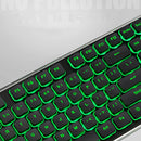 LANGTU LT600 Mechanical Keyboard & Mouse Set Rechargeable 2.4GHz Wireless 104 Keys Backlit USB Ergonomic Gaming Keyboard + 1600DPI Optical Gamer Mouse Combo